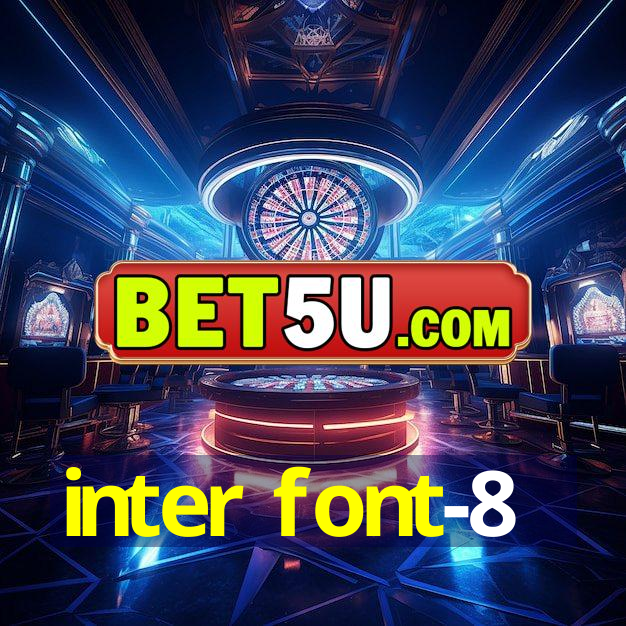 inter font